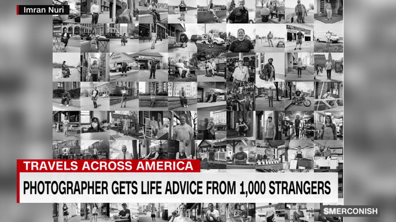 Photographer gets life advice from 1000 strangers | CNN
