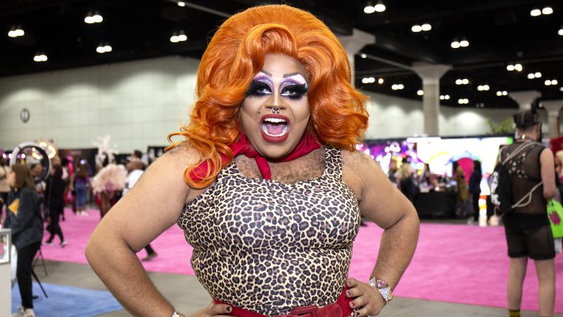 Watch a drag queen named Meatball transform into Rep. George Santos | CNN