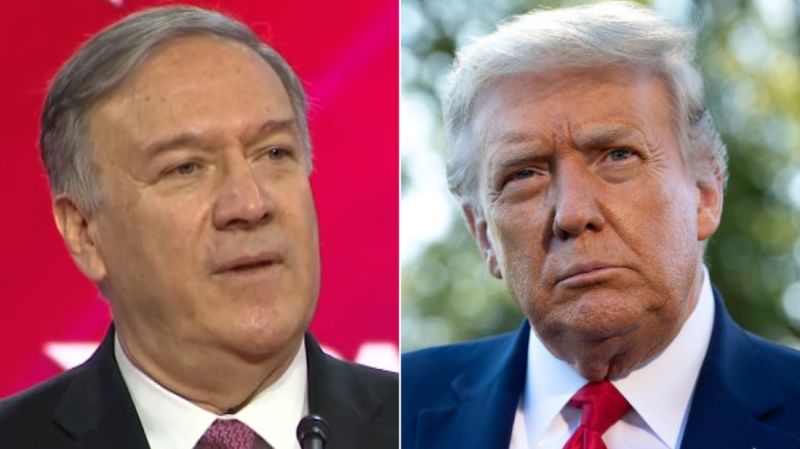 NextImg:Video: Hear Pompeo's 'veiled jab' at Trump at CPAC | CNN Politics