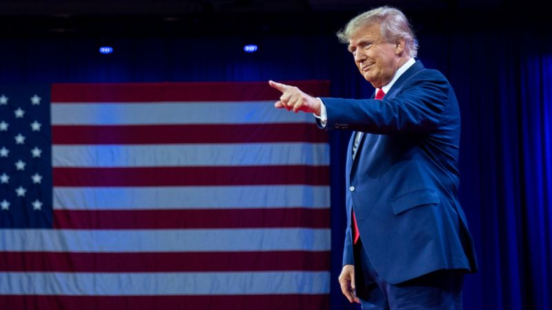 NextImg:Fact check: Trump delivers wildly dishonest speech at CPAC | CNN Politics