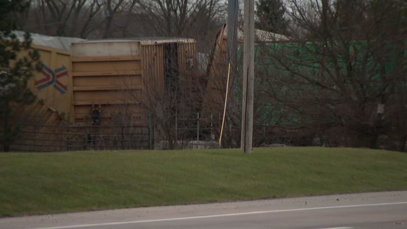 Norfolk Southern Freight Train Derails In Clark County Ohio Prompting