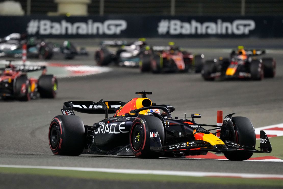 Verstappen led home a Red Bull 1-2 in Bahrain.