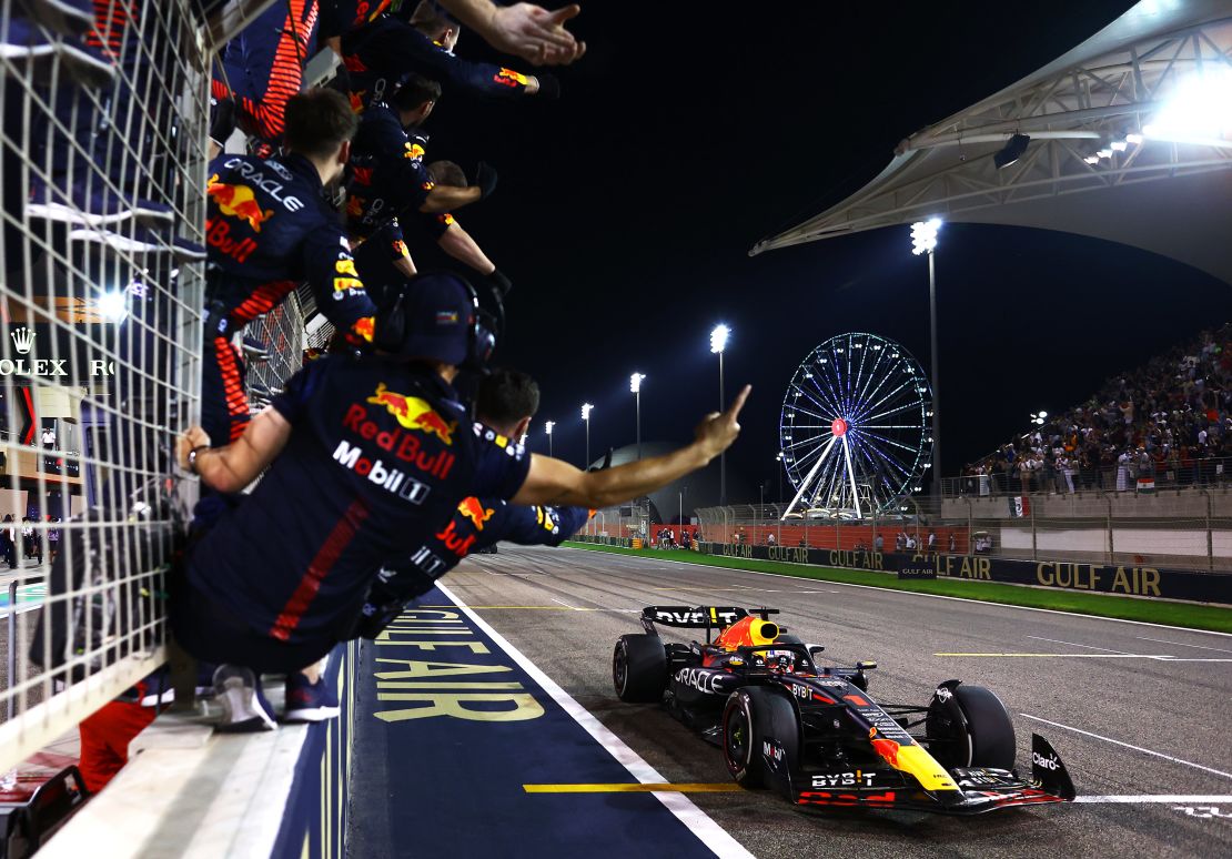 Verstappen has won two consecutive world championships.