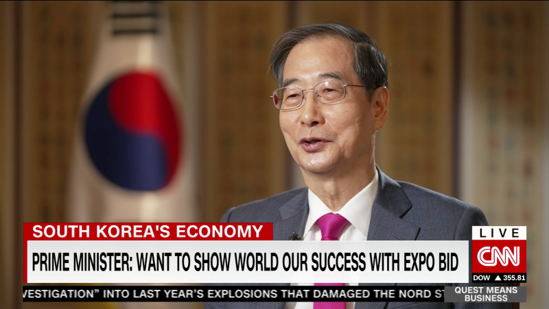 CNN’s Richard Quest interviews South Korean Prime Minister Han Duck-soo | CNN