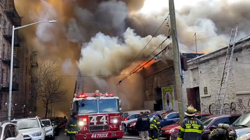 Scooter lithium battery investigated as cause of 5-alarm Bronx blaze, fire department says | CNN