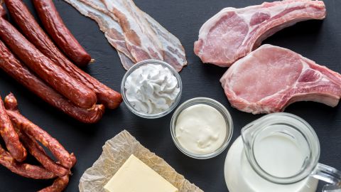The researchers found that people on a low-carb, high-fat diet had twice the consumption of animal sources compared to people on a standard diet. 