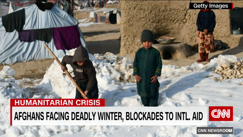 Extreme poverty, freezing temperatures deepen Afghanistan’s humanitarian crisis. | CNN