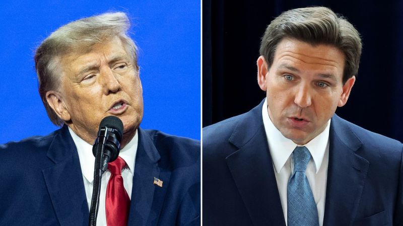 Trump and DeSantis stake out sharpest preview yet of possible 2024 showdown | CNN Politics