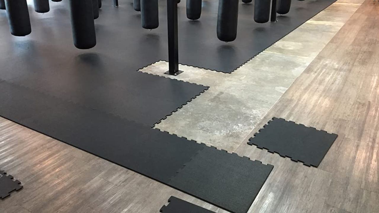 underscored American Floor Mats Fit-Lock Heavy-Duty Rubber Flooring