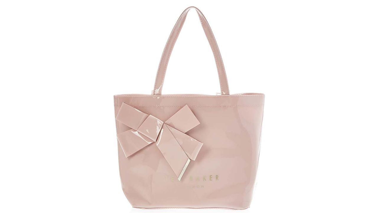 Pick this classic compact tote bag from Ted Baker and add some