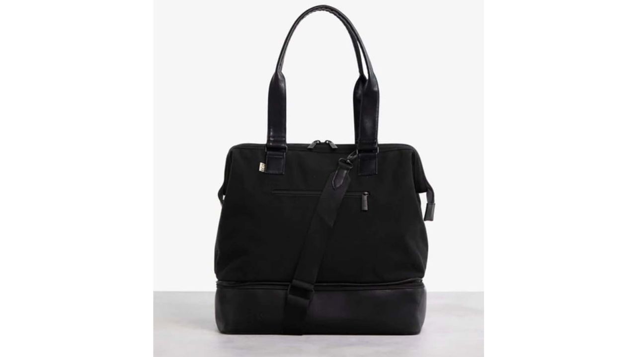 Underlined Beis The Convertible Mini Weekender