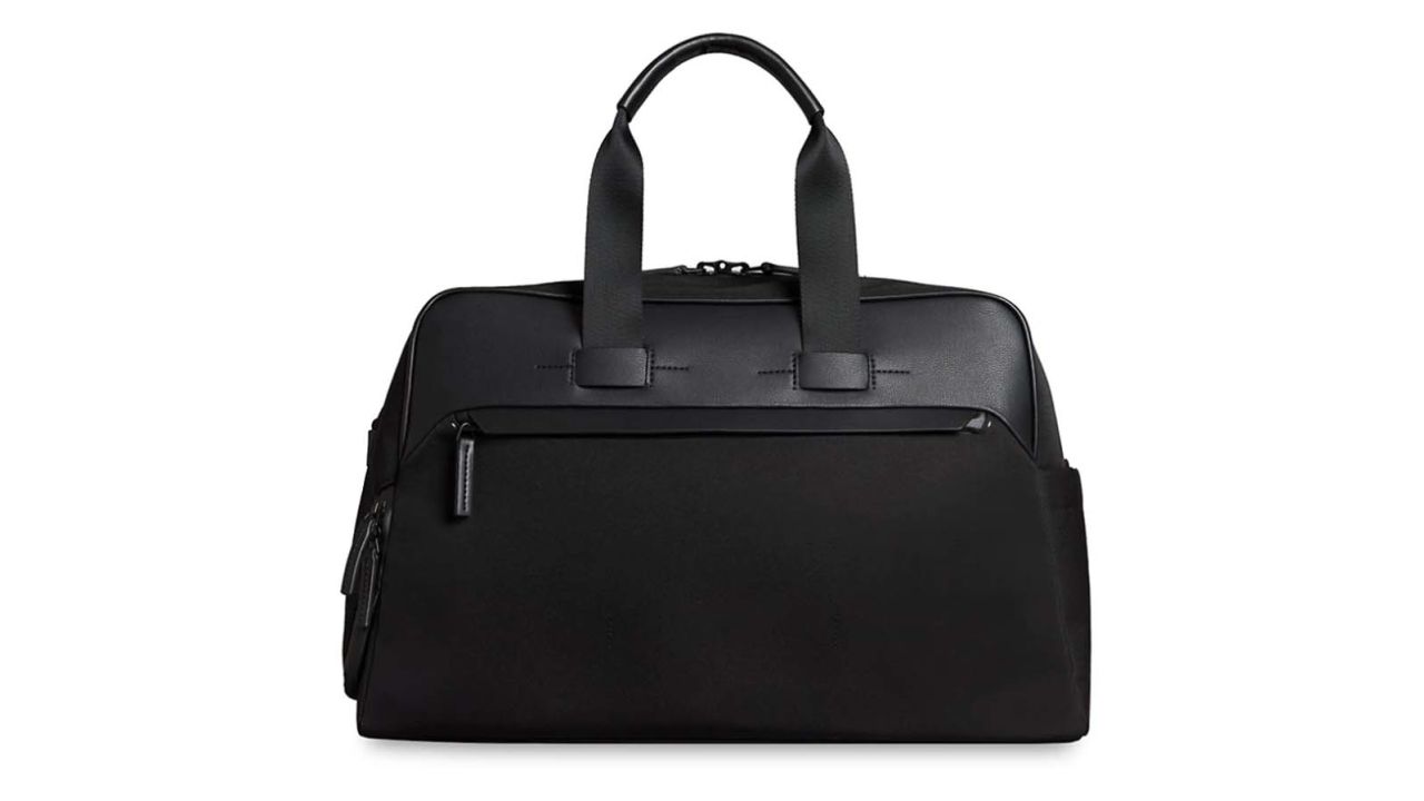 Saks Fifth Avenue Troubadour Embark Duffle Bag Underlined