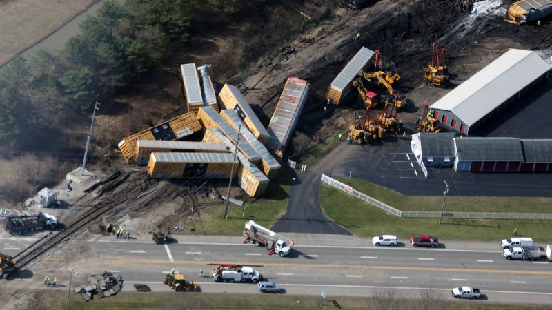 Norfolk Southern determines ‘urgent railcar safety issue’ after loose wheels found on rail cars in second Ohio derailment | CNN