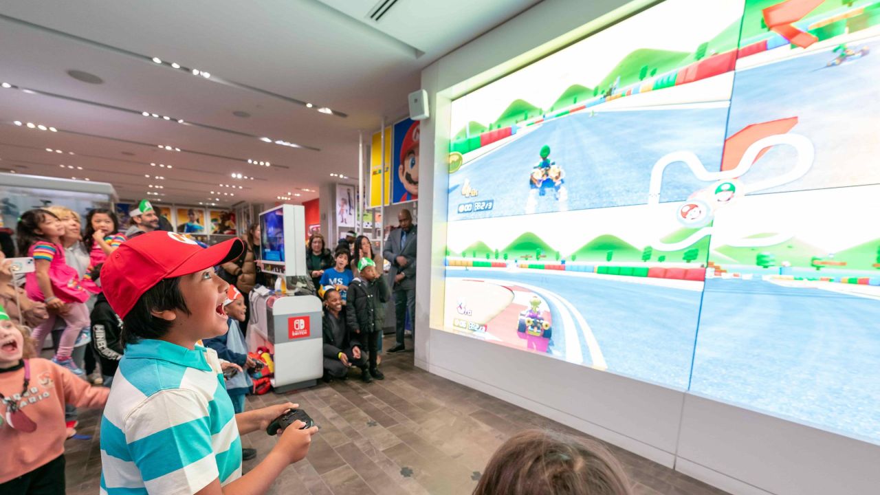 Nintendo kicked off this year's Mario Day with a special celebration at Nintendo NY featuring popular YouTuber Ryan Kaji.
