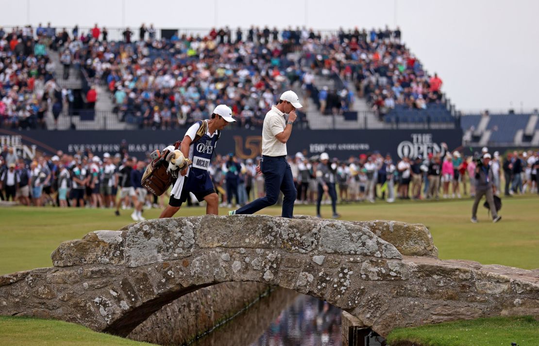 McIlroy's wait for a fifth major continued at the 150th Open Championship in St. Andrews, Scotland, in July 2022.