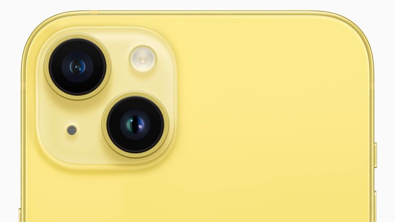 NextImg:The iPhone 14 is getting a new yellow color – and you can order it this week | CNN Underscored