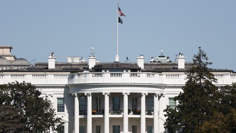 View of The White House in Washington DC on October 20, 2022. 