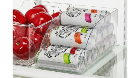 Underlined mDesign Organizer for Tall and Skinny Soda Cans