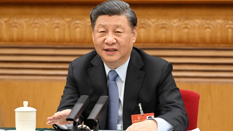 NextImg:Xi Jinping hits out at US as he urges China's private firms to 'fight' alongside Communist Party | CNN Business