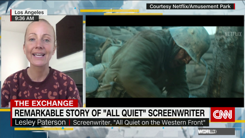 Oscar-nominated screenwriter tells remarkable story behind “All Quiet” film | CNN