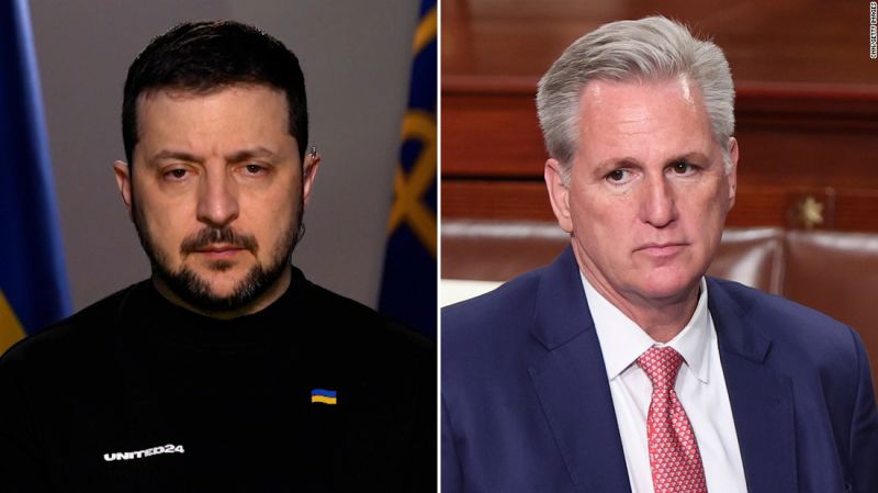 Zelensky invites House Speaker Kevin McCarthy to visit Ukraine | CNN Politics