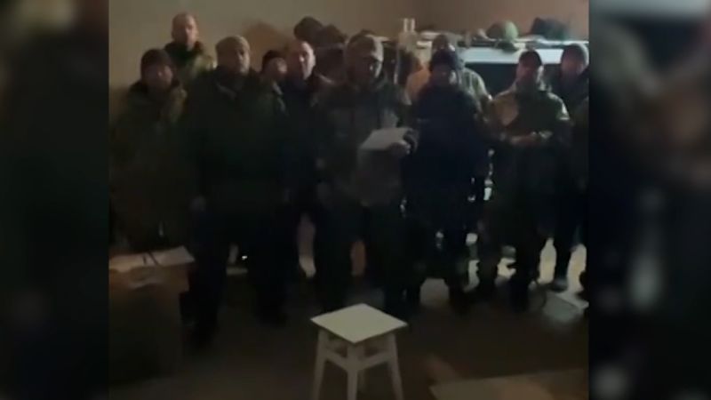 Video: New video shows Russian soldiers refusing to obey their superiors’ orders | CNN