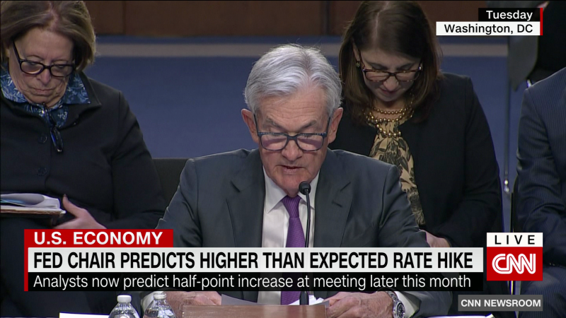 U.S. Federal Reserve chair warns of further interest rate hikes business | CNN