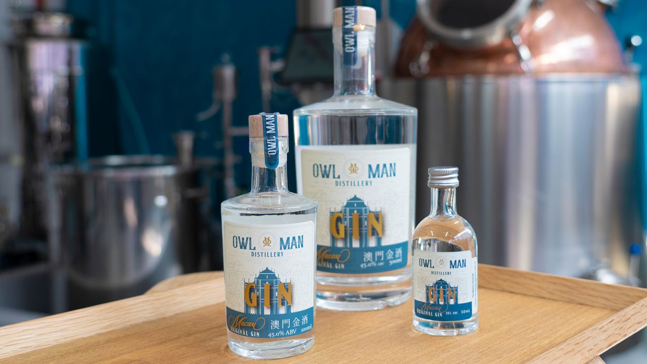 <strong>Gin it up:</strong> A furloughed Air Macao pilot and his wife used their downtime to launch the city's first-ever gin distillery, Owl Man.