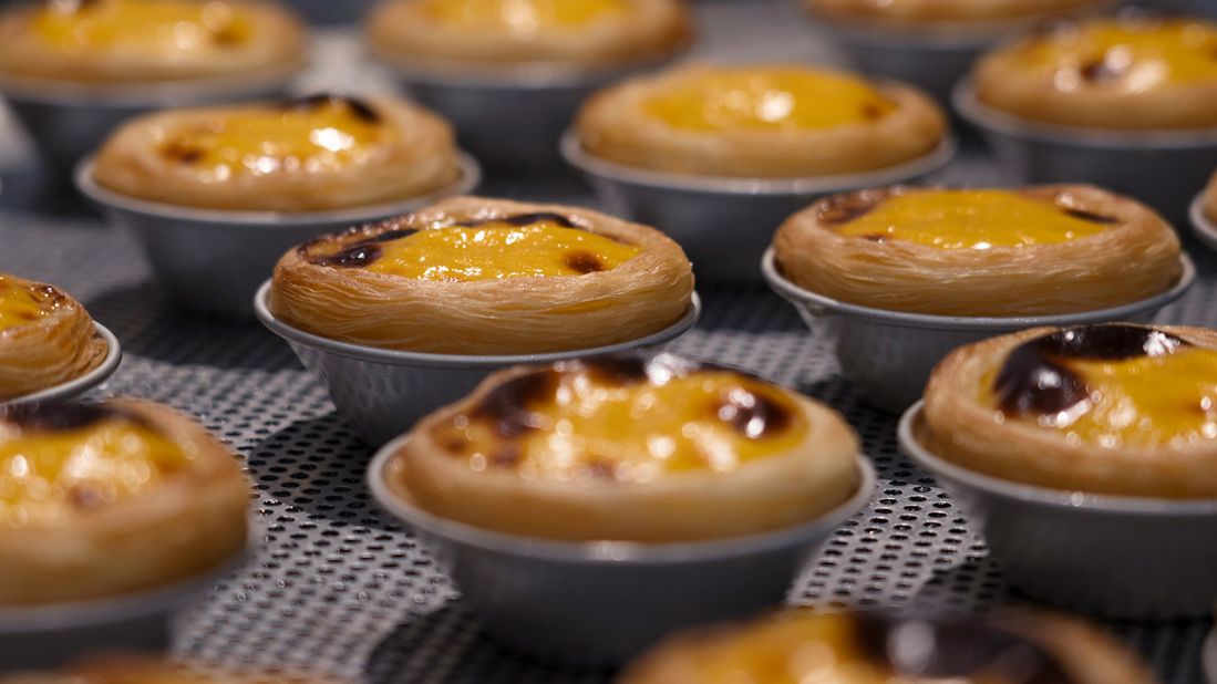 <strong>Pasteis de nata</strong>: These Portuguese-style egg tarts are one of Macao's most beloved snacks.
