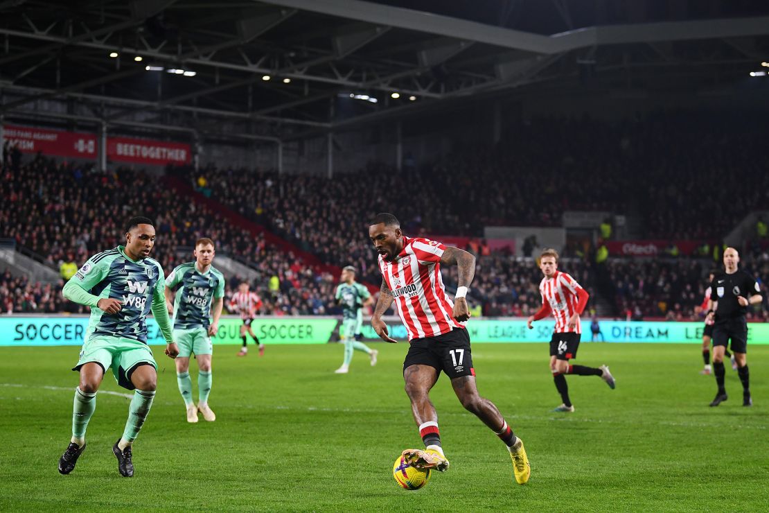 Ivan Toney has been a success story for Brentford and is currently the Premier League's third top scorer.