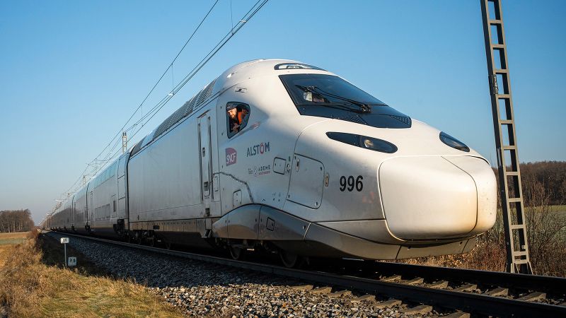 PARIS, FRANCE - MAY 16, 2016: TGV Lyria train interior. TGV Lyria is  serving TGV railway lines connecting France and Switzerland. Stock Photo |  Adobe Stock