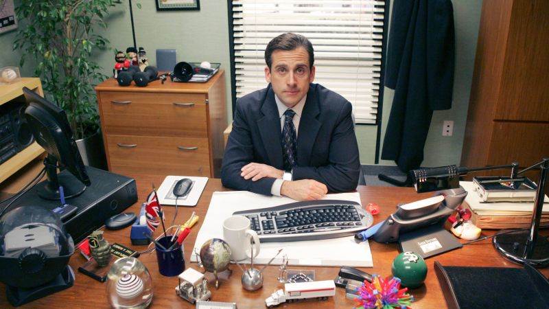NextImg:Steve Carell says filming Michael Scott's farewell on 'The Office' was 'really difficult' | CNN