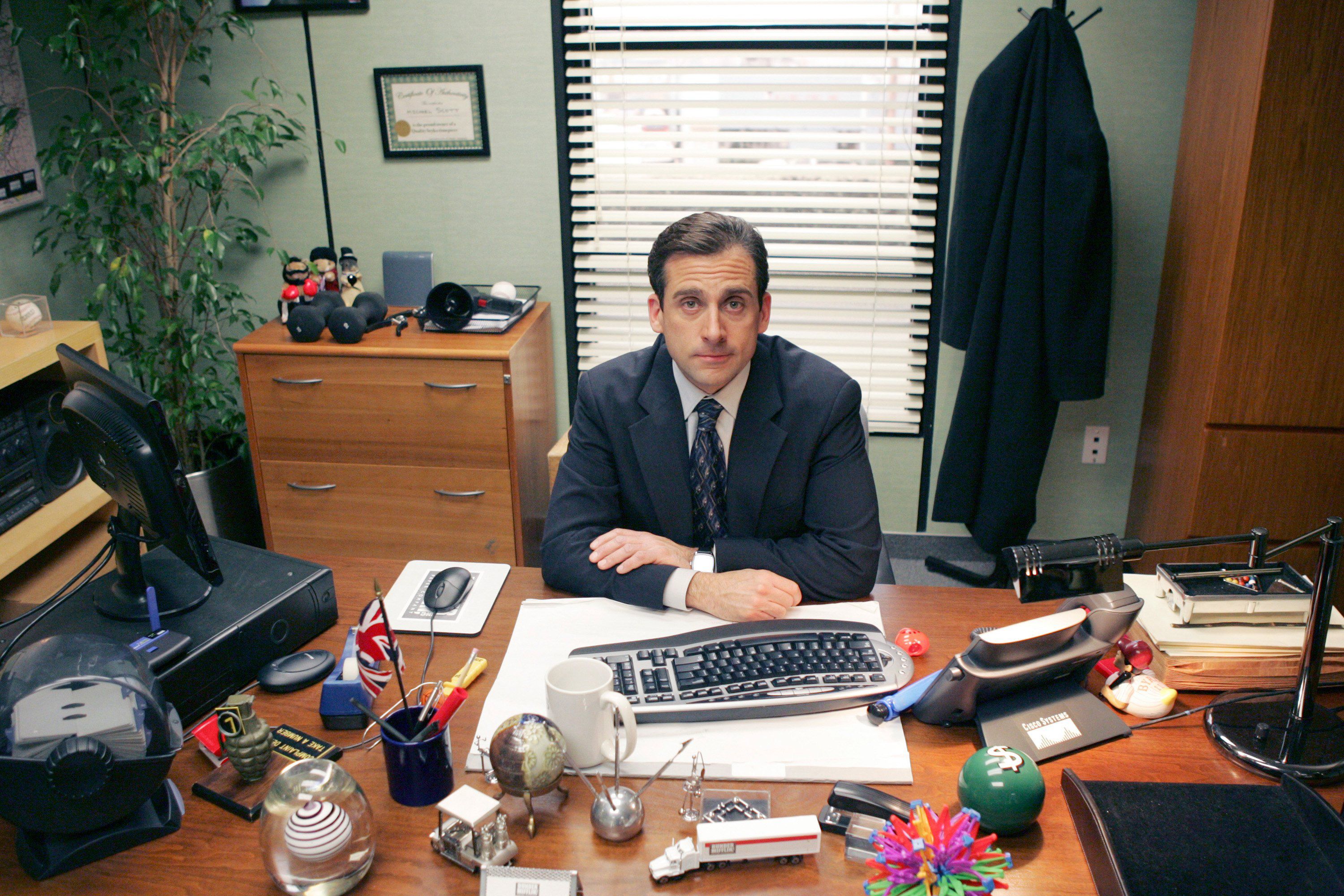 Steve Carell says filming Michael Scott's farewell on 'The Office' was  'really difficult