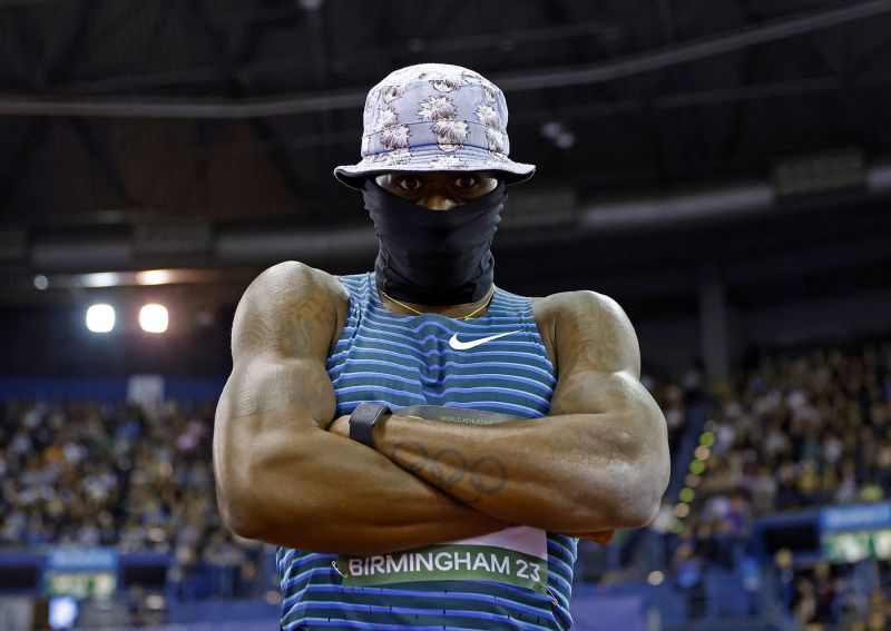 Marquis Dendy: How the American brought bucket hats to athletics | CNN