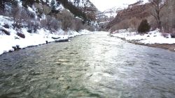 The Colorado River in Eagle County, Colorado.