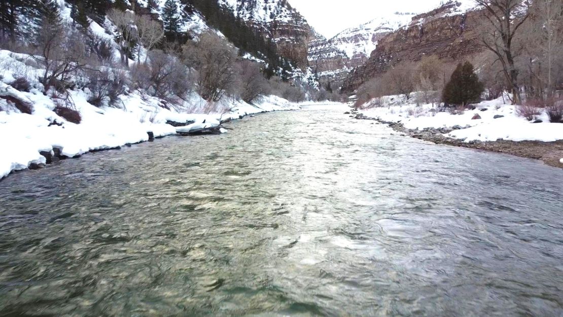 The Colorado River in Eagle County, Colorado.