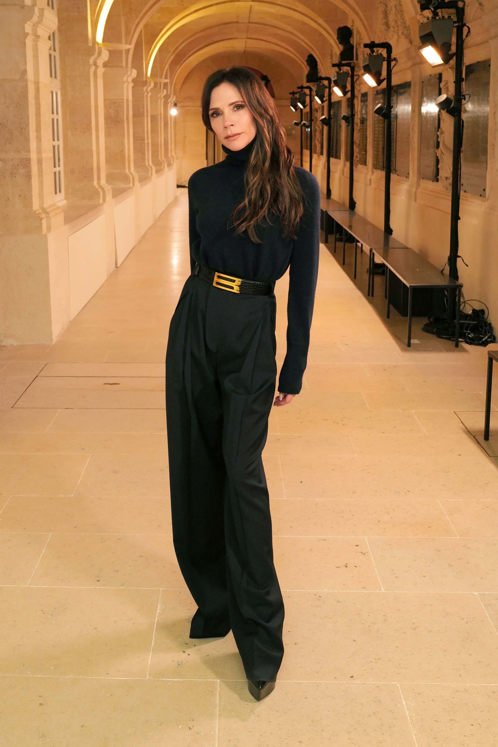 Victoria Beckham at Louis Vuitton Show in Paris