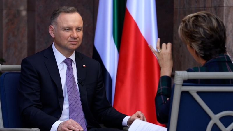 President of Poland Andrzej Duda speaks to CNN during his visit to the UAE | CNN