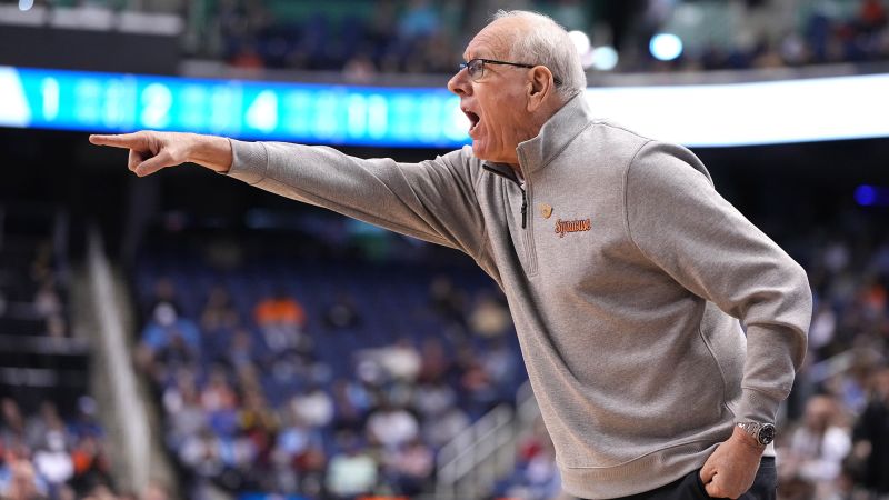 NextImg:Syracuse announces Hall of Fame coach Jim Boeheim has retired after leading program for last 47 years | CNN