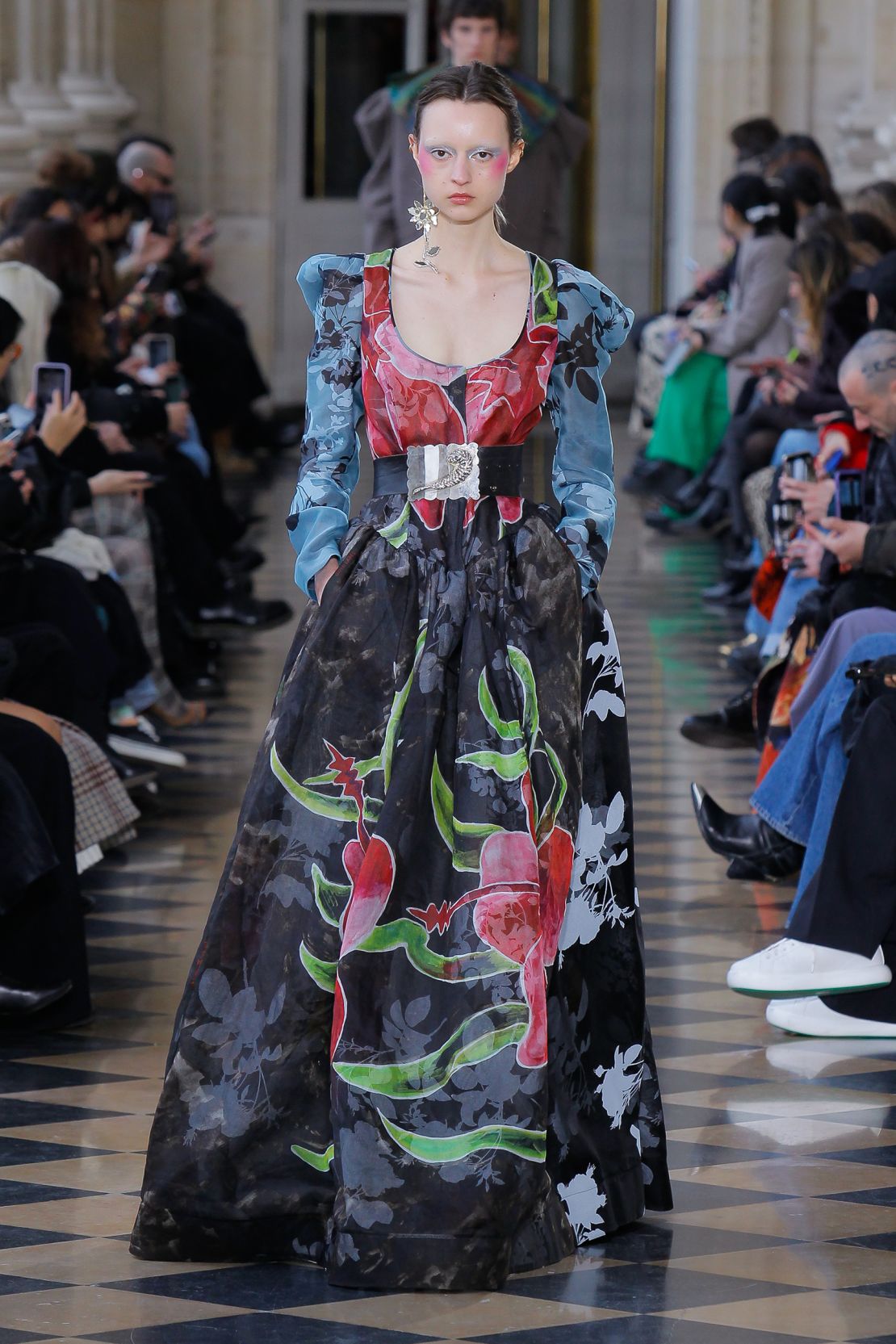 Vivienne Westwood's latest collection, designed by Kronthaler, was dedicated to the designer who died in December 2022.