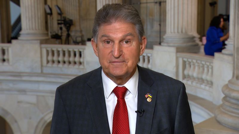 Watch: Senator Joe Manchin asked if he still considers himself a Democrat. Hear his response | CNN Politics