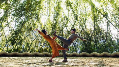 (From left) Michelle Yeoh and Simu Liu in 'Shang-Chi and the Legend of the Ten Rings.'