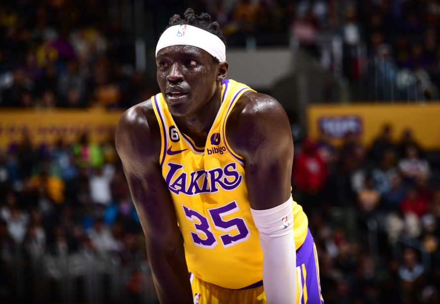 Born in Sudan, Wenyen Gabriel was drafted by the Sacramento Kings in 2018 and joined the Los Angeles Lakers in 2022.