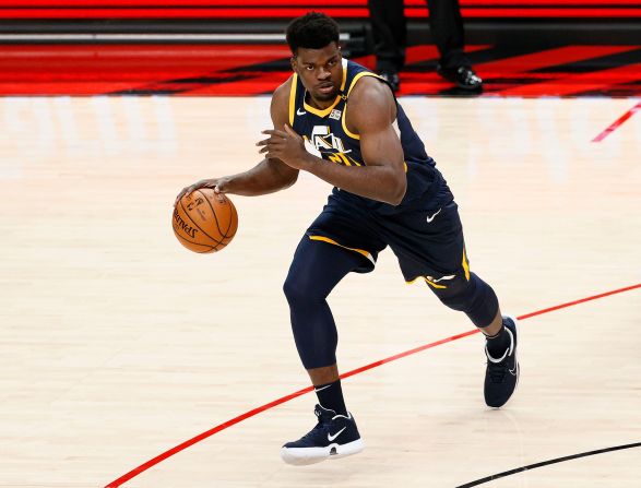 Another player born in Lagos, Nigeria, Udoka Azubuike was offered a scholarship as a child to play basketball in the US and graduated from Kansas University. He joined the NBA in 2020, playing with Utah Jazz.<br />