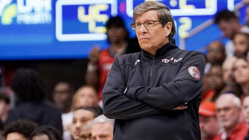 Texas Tech men’s basketball coach steps down following suspension for ‘racially insensitive’ comment | CNN
