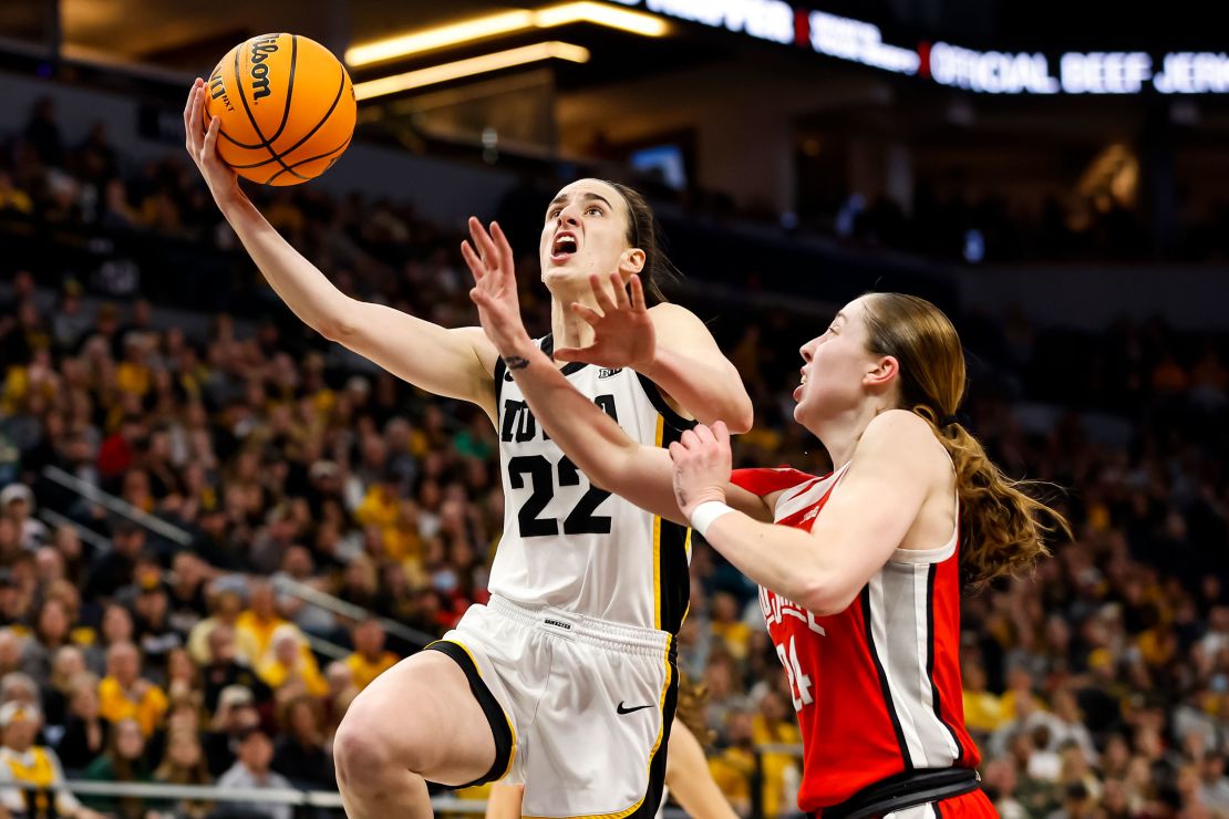 Caitlin Clark has been on fire for the Iowa Hawkeyes this year and will be one to watch throughout the month of March.