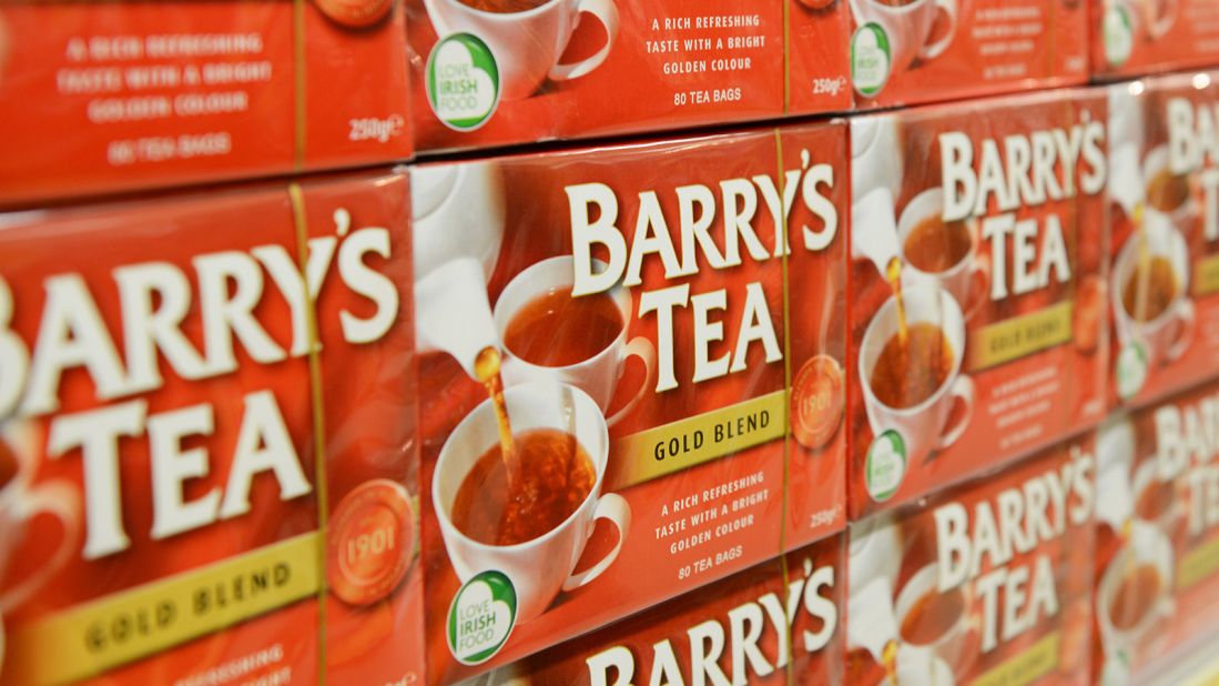 <strong>Barry's Tea:</strong> Ireland's thirsty residents are the world's second biggest drinkers of tea per capita, just below Turkey and above the UK. 