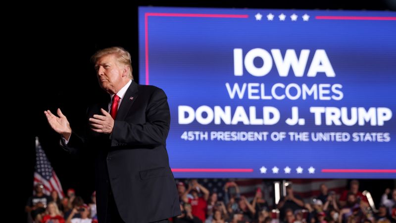 Trump Looms Large Over 2024 Race As Other Republicans Descend On Iowa ...