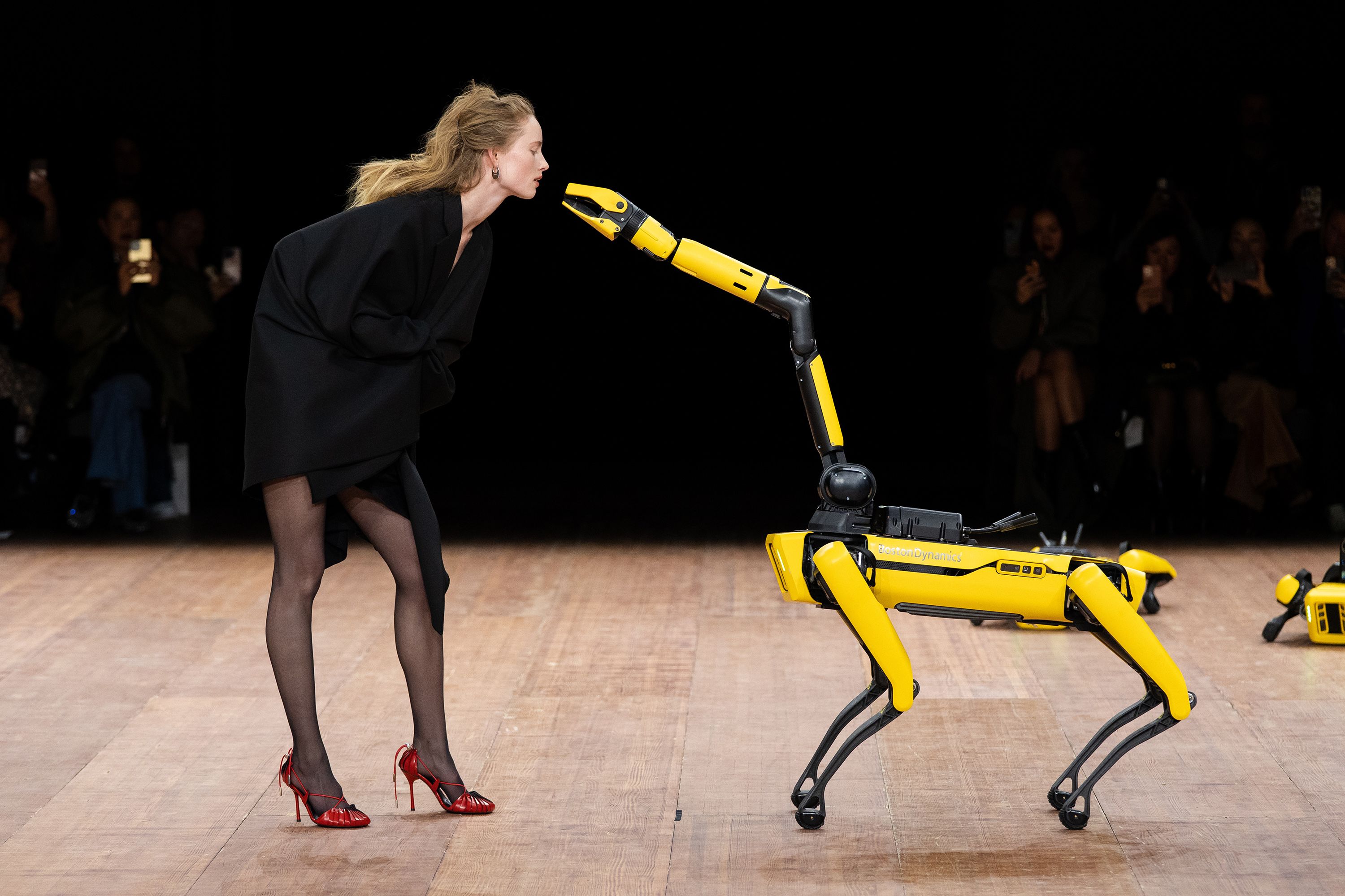 Paris Fashion Week highlights: Wild horses, robot dogs and many forms of  power dressing