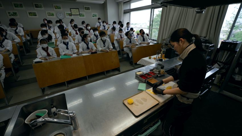 CJ Natsuko with students